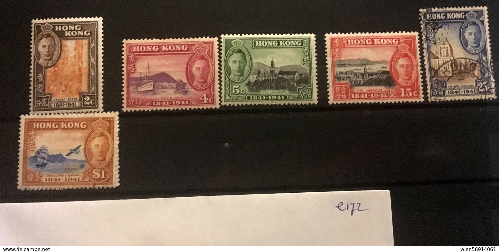 E172 Hong Kong Collection - Unused Stamps