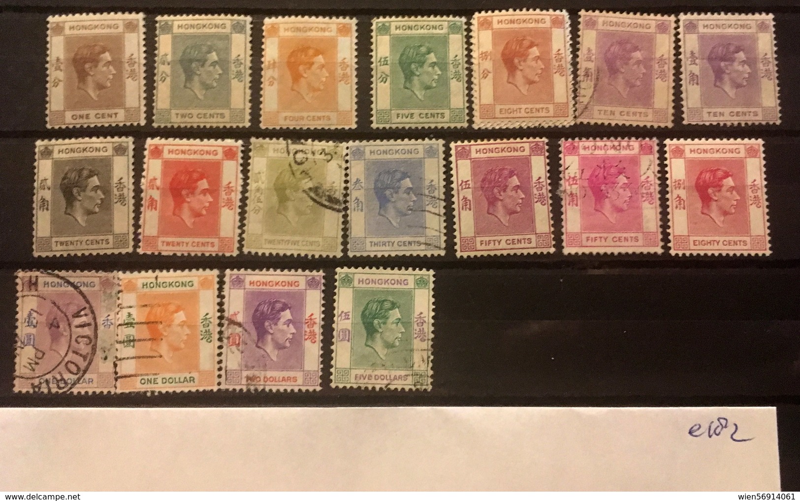 E182 Hong Kong Collection Mix Stamped And Not Stamped - Unused Stamps