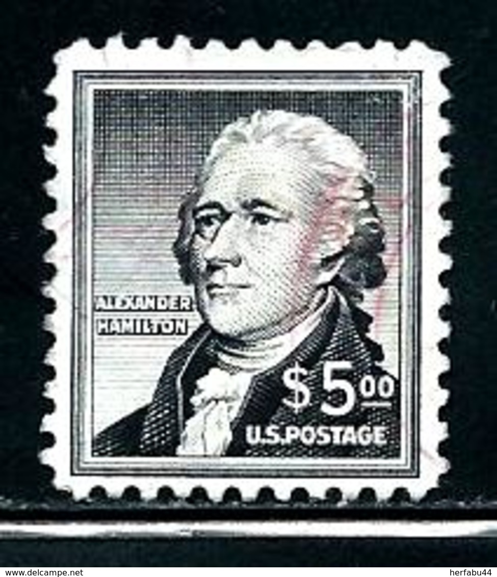 Unitred States    "Alexander Hamilktoin"            SC# 1053   Used   Scott 2019 Value $ 6.75 - Used Stamps