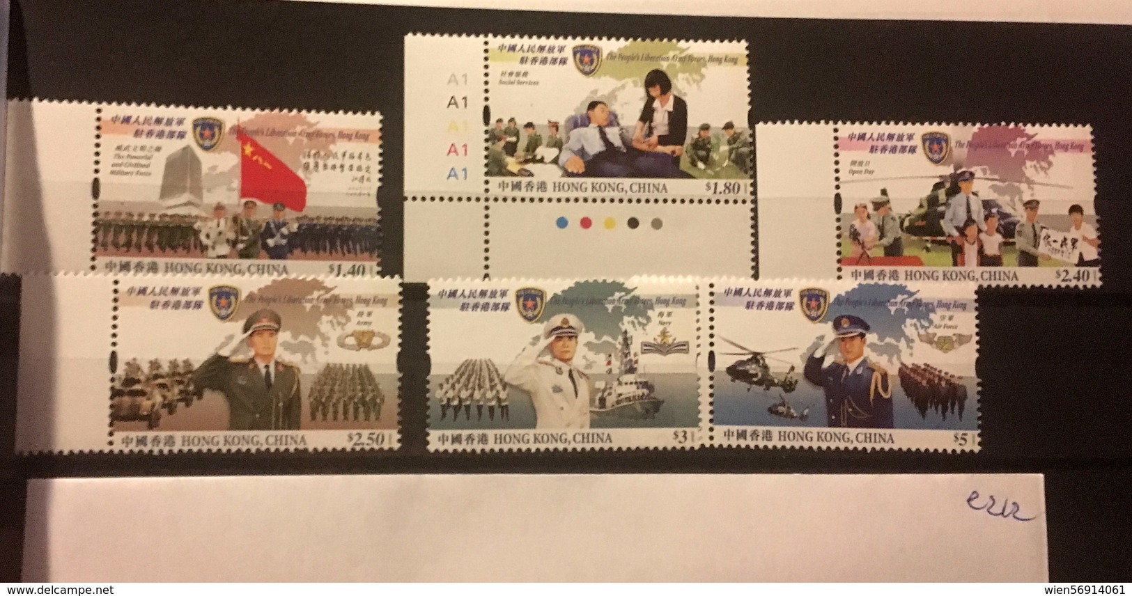 E212 Hong Kong Collection - Unused Stamps