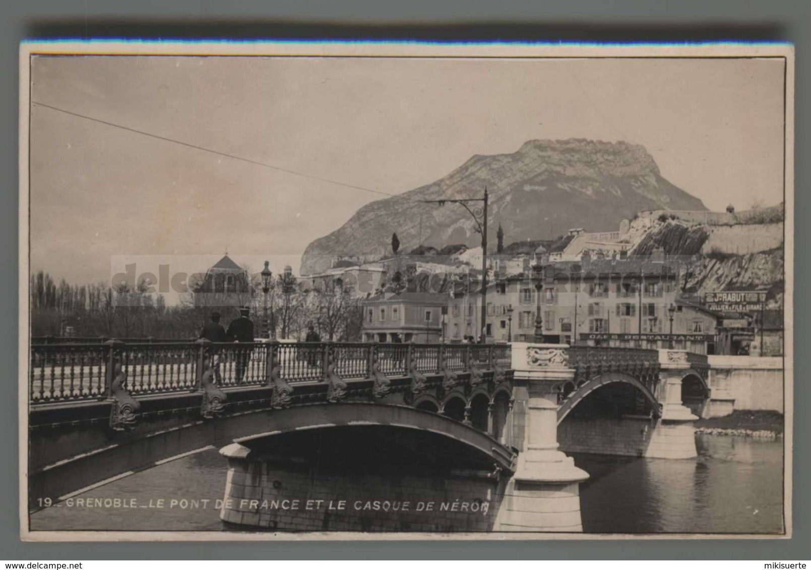 V7044 GRENOBLE LE PONT DE FRANCE ET LE CASQUE DE NERON VG FP (m) - Grenoble