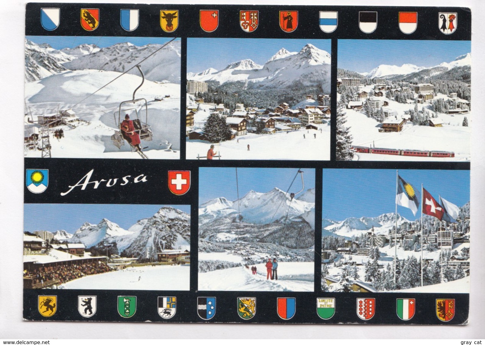 Arosa, Switzerland, Used Postcard [22325] - Arosa