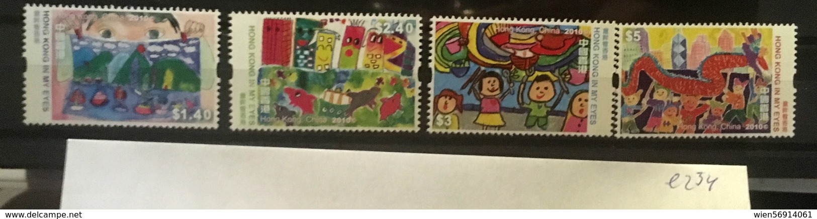E234 Hong Kong Collection - Unused Stamps