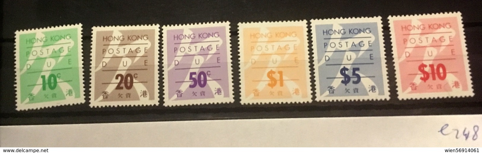 E248 Hong Kong Collection - Segnatasse