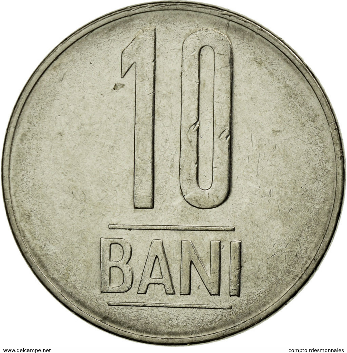 Monnaie, Roumanie, 10 Bani, 2013, TTB, Nickel Plated Steel - Roumanie