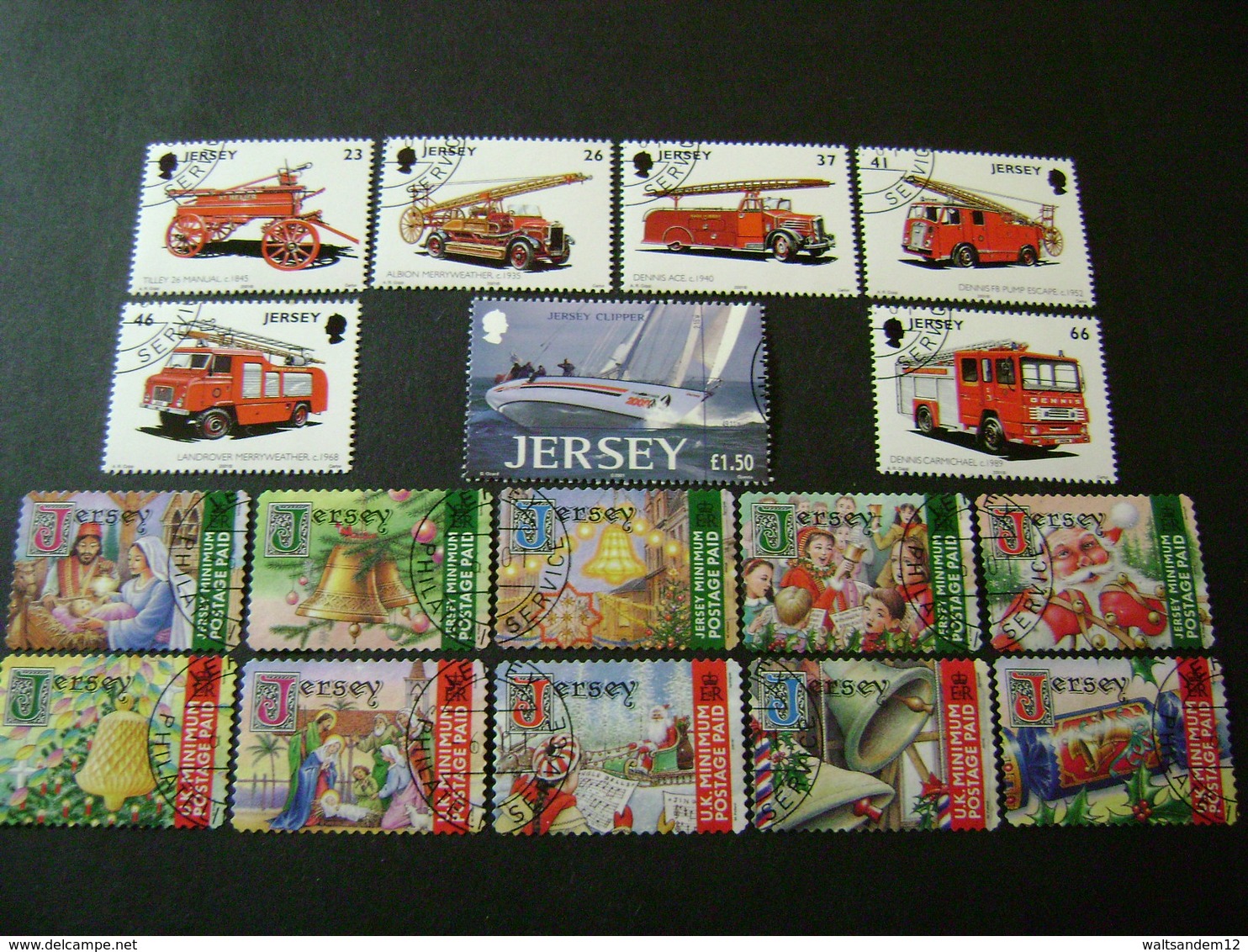 Jersey 2001 Commemorative/special Issues (SG 972-984, 990-997, 999-1012, 1014-1023) 3 Images - Used [Sale Price] - Jersey