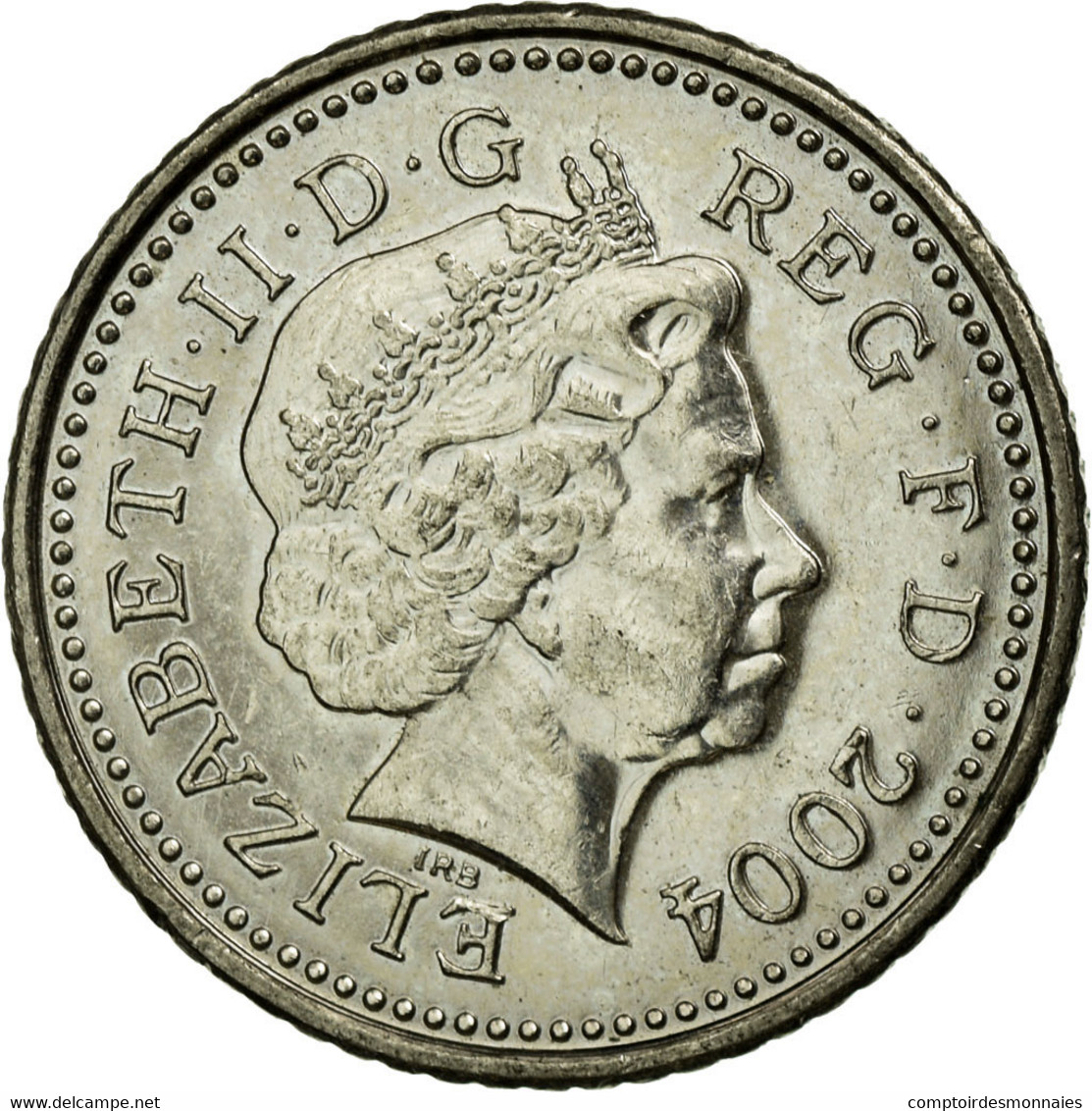Monnaie, Grande-Bretagne, Elizabeth II, 5 Pence, 2004, TTB, Copper-nickel - 5 Pence & 5 New Pence
