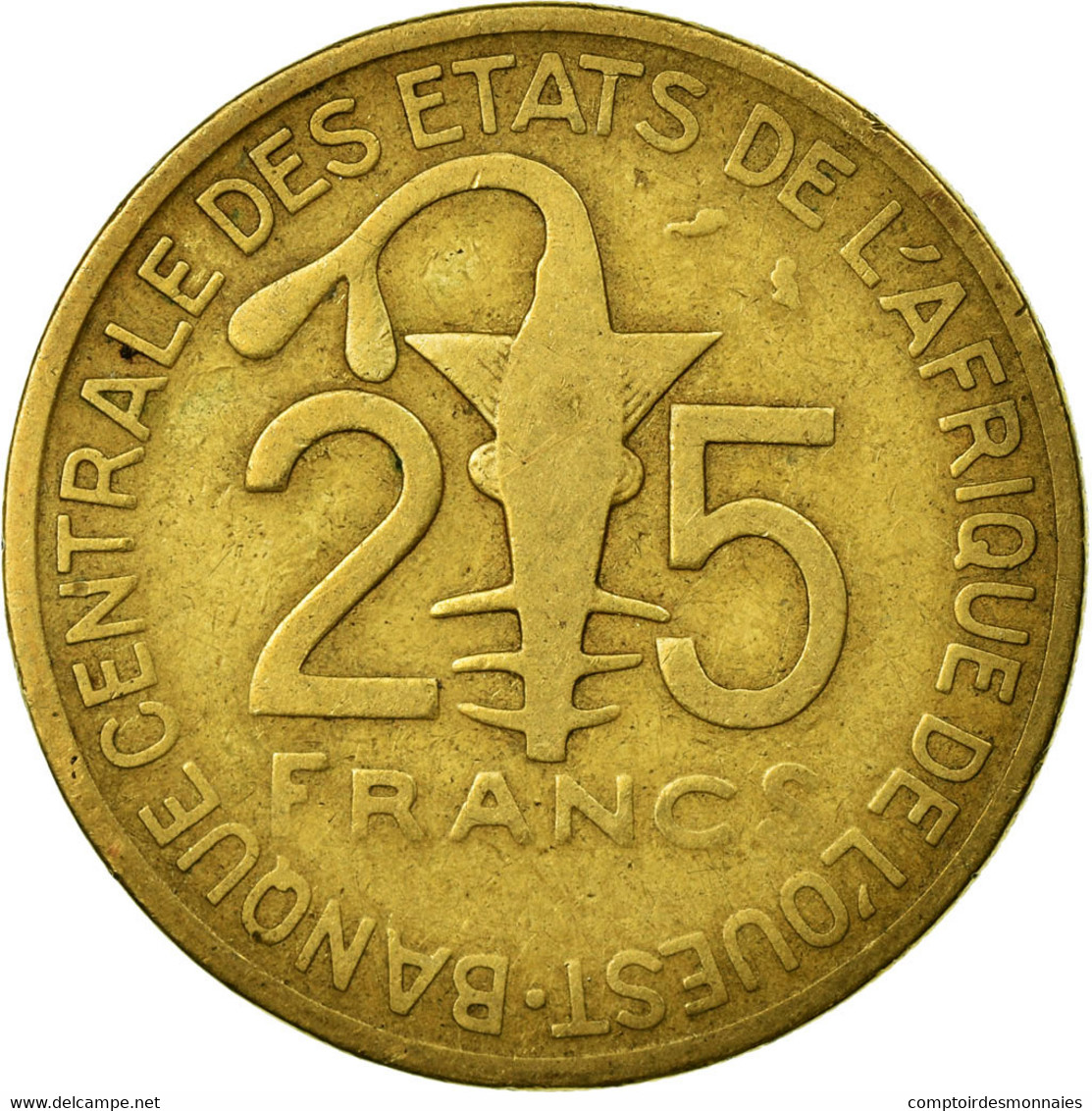 Monnaie, West African States, 25 Francs, 1970, Paris, TB, Aluminum-Bronze, KM:5 - Elfenbeinküste