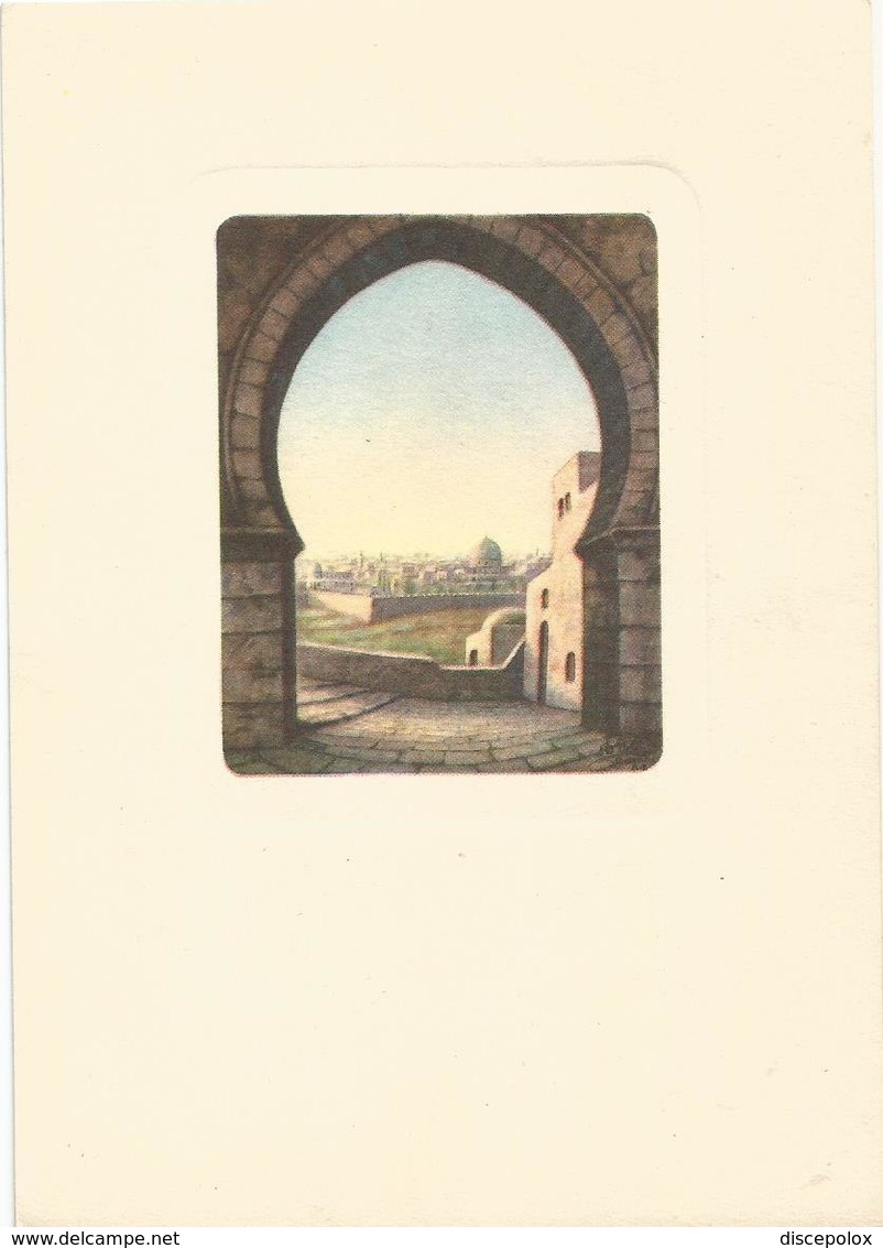 V2981 Israele - Gerusalemme Jerusalem - Illustrazione Illustration Dandolo Bellini - Israele