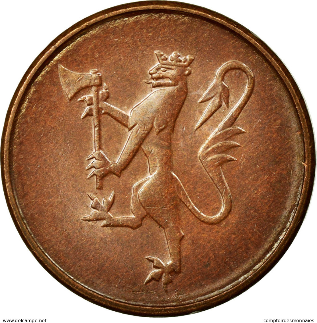 Monnaie, Norvège, Olav V, 5 Öre, 1979, TTB, Bronze, KM:415 - Norvège