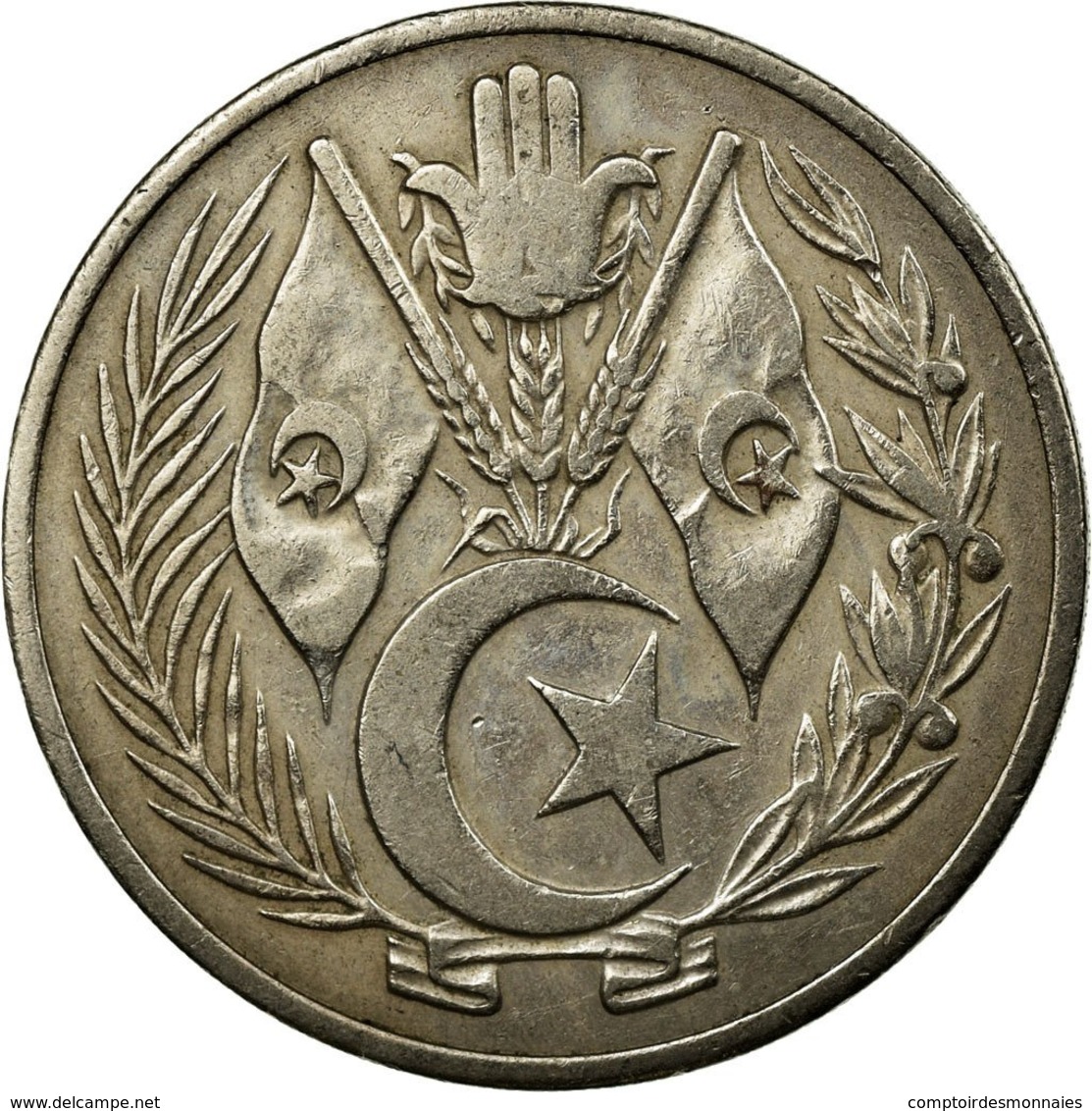 Monnaie, Algeria, Dinar, 1964/AH1383, Paris, TTB, Copper-nickel, KM:100 - Algérie