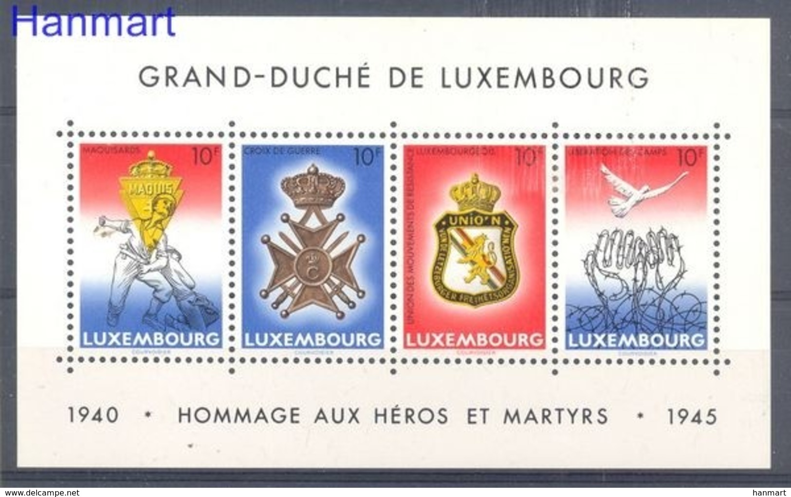 Luxembourg 1985 Mi Bl 14 MNH ( ZE3 LXBbl14 ) - Pigeons & Columbiformes