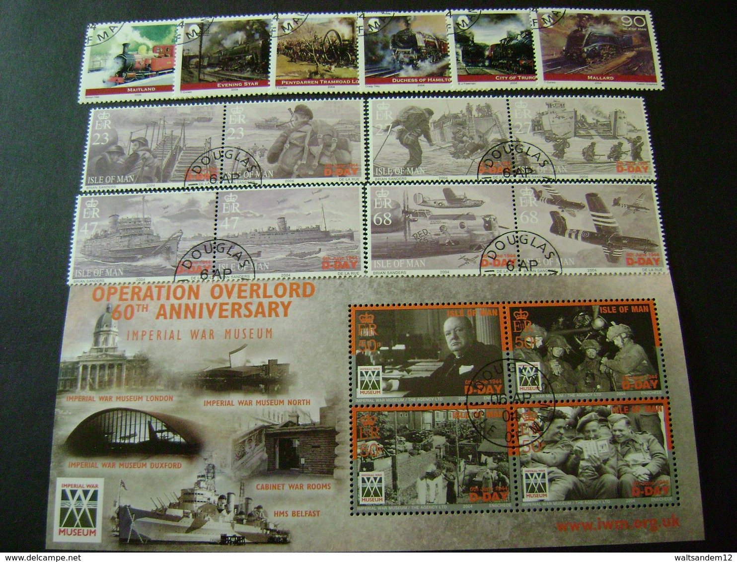 Isle Of Man 2004 Commemorative/special Issues (SG 1125-38, Ms1139, 1140-66, 1177-83, 1185-89, 1191-98) 3 Images - Used - Isla De Man