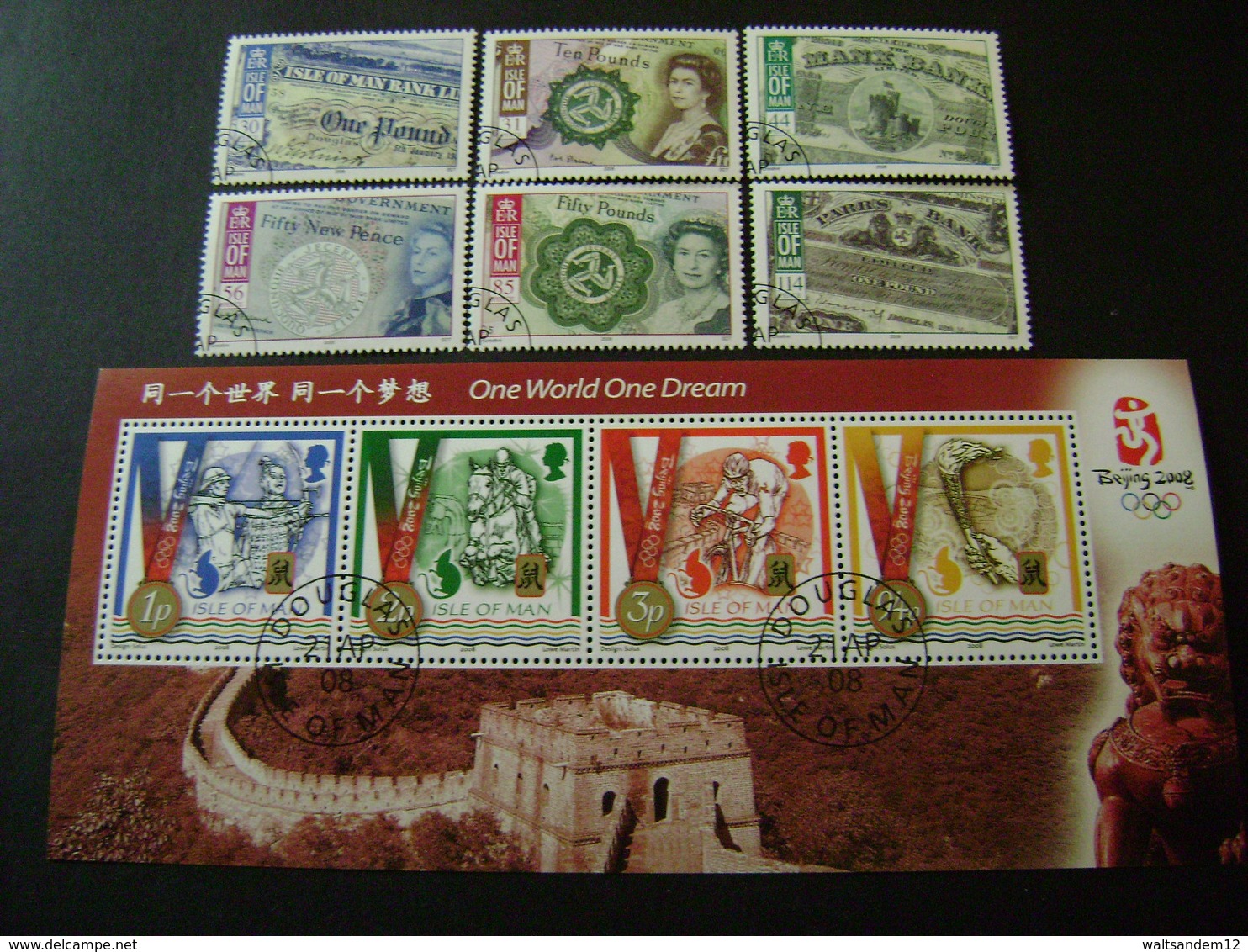 Isle Of Man 2008 Commemorative/special Issues (between SG 1405 And 1472 - See Description) 5 Images - Used - Isle Of Man