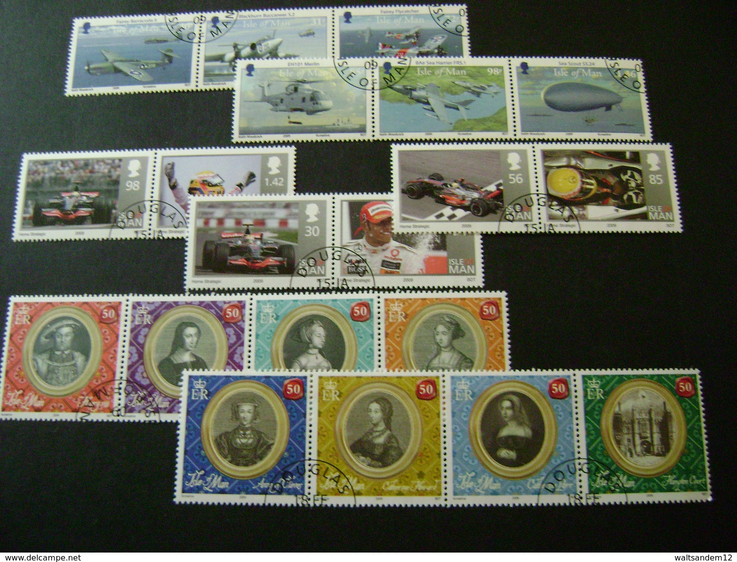 Isle Of Man 2009 Commemorative/special Issues (between SG 1473 And 1554 - See Description) 6 Images - Used - Isle Of Man