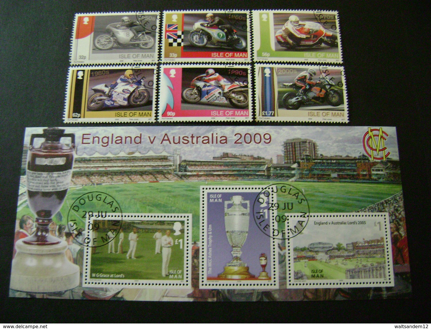 Isle Of Man 2009 Commemorative/special Issues (between SG 1473 And 1554 - See Description) 6 Images - Used - Isle Of Man