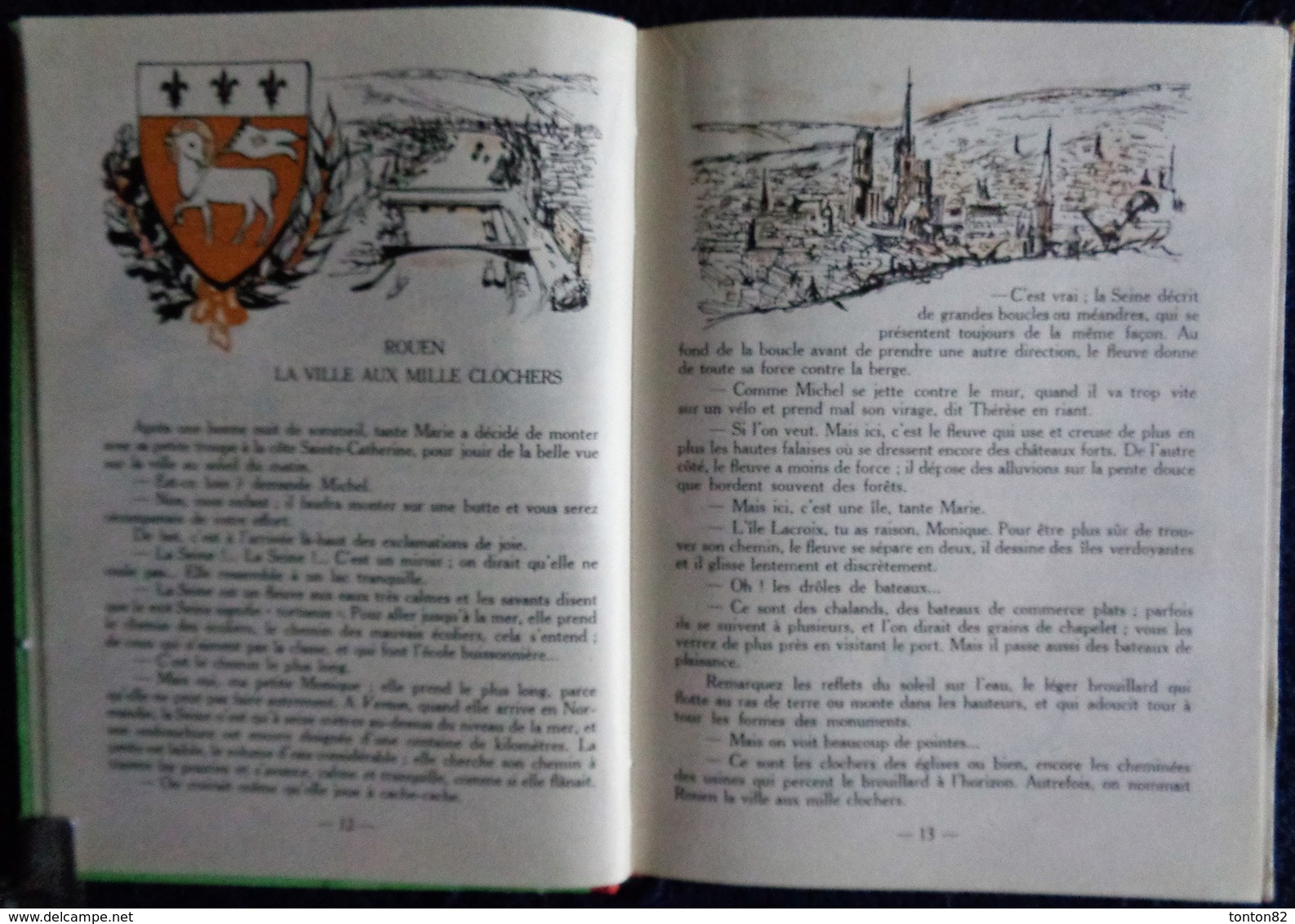 J. Vadaine - Au Cœur De La Normandie - Lectures - Éditions De L' École - ( 1993 ) . - 6-12 Años