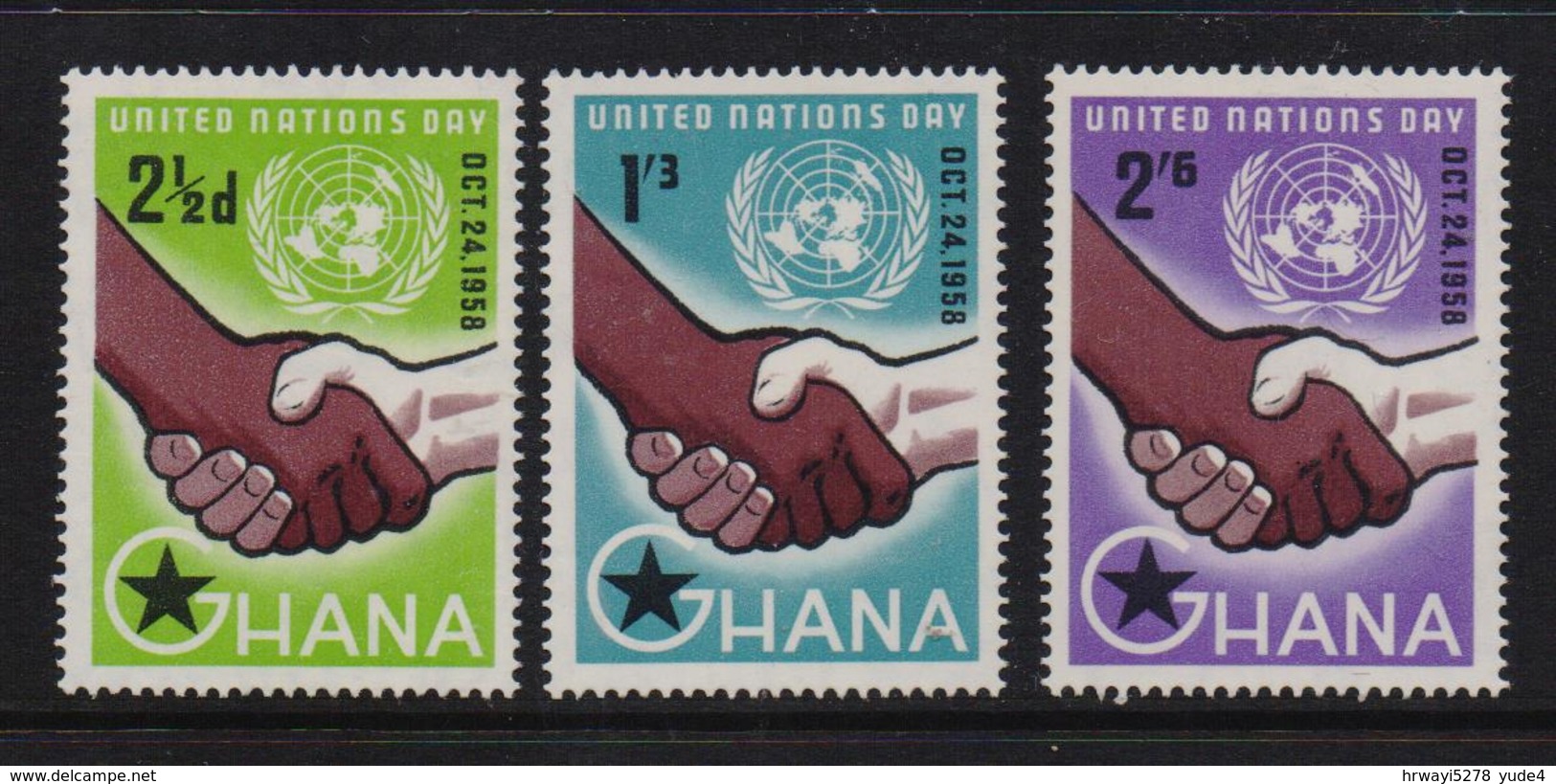 Ghana 1958, Complete Set, MNH - Ghana (1957-...)