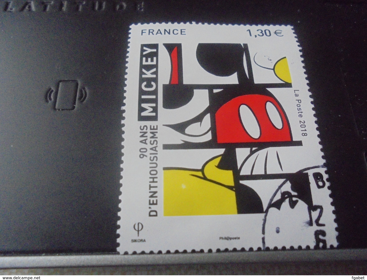 90 ANS D'ENTHOUSIASME MICKEY (2018) - Used Stamps