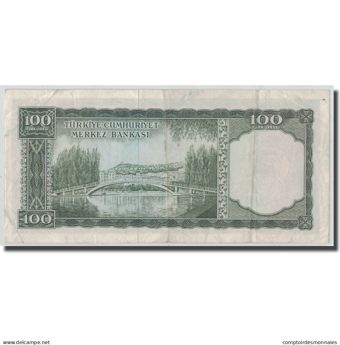 Billet, Turquie, 100 Lira, L.1930, 1964.10.01, KM:177a, TTB - Turquie