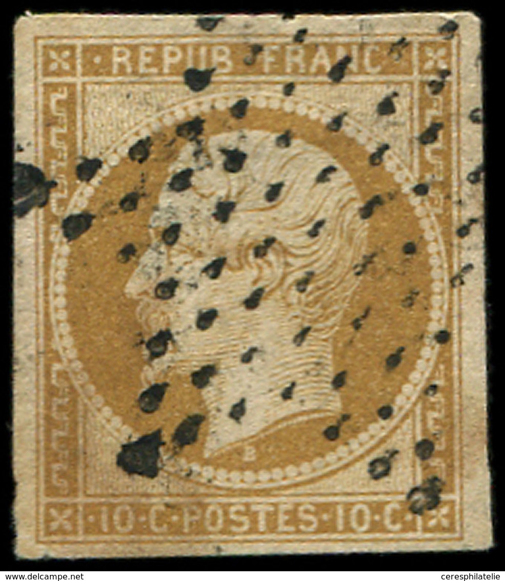 PRESIDENCE - 9    10c. Bistre-jaune, Oblitéré ETOILE, TB - 1852 Louis-Napoléon