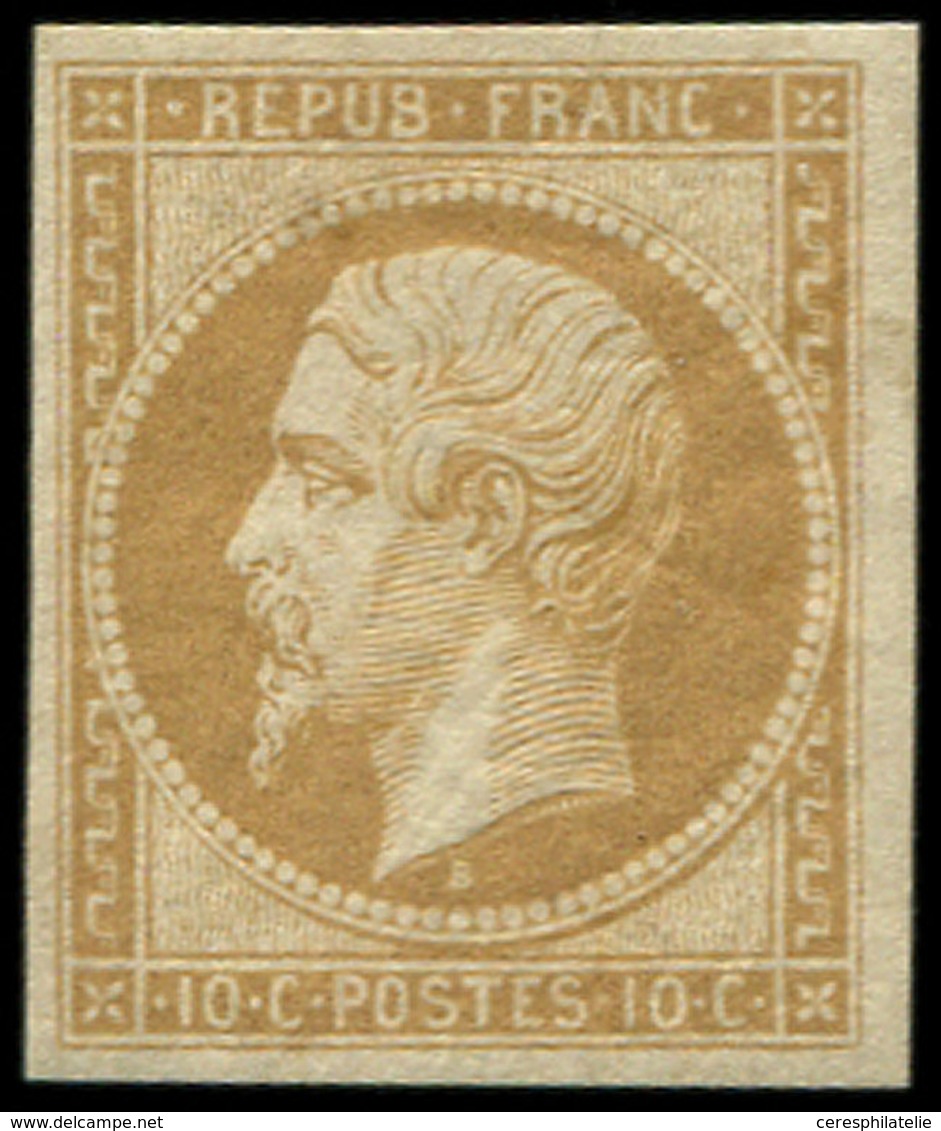 * PRESIDENCE - R9e  10c. Bistre, REIMPRESSION, TB - 1852 Louis-Napoléon