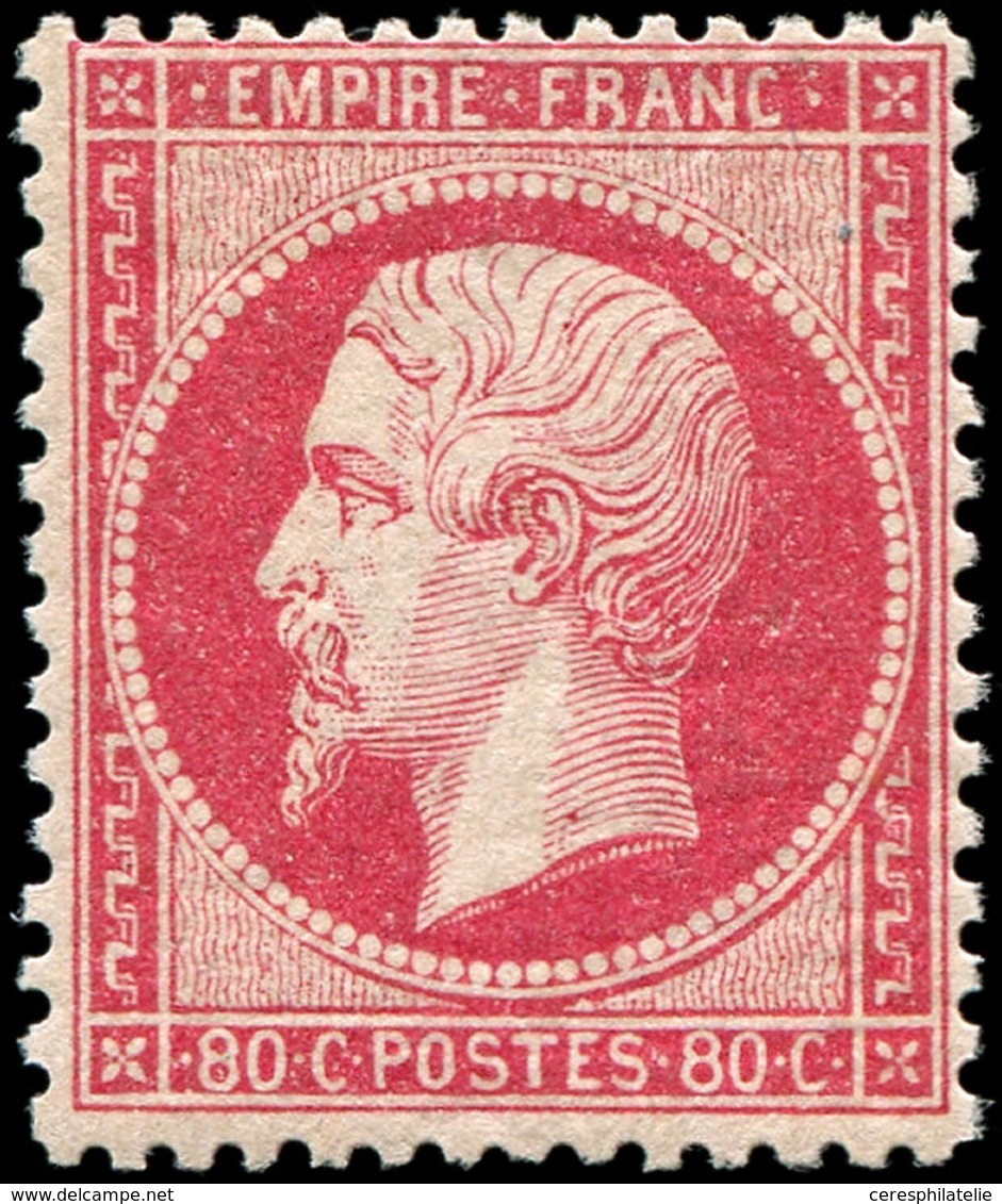 ** EMPIRE DENTELE - 24   80c. Rose, Très Frais Et TTB - 1862 Napoléon III