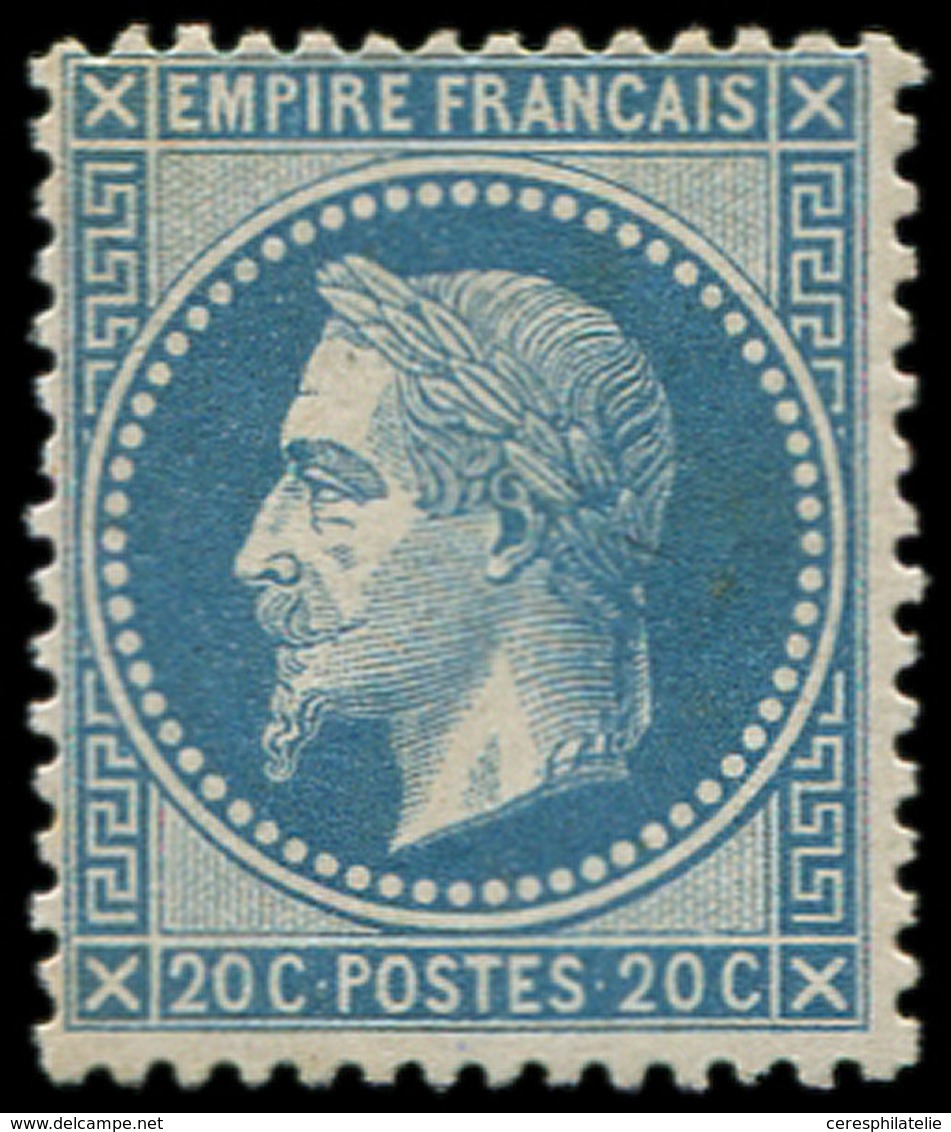 * EMPIRE LAURE - 29A  20c. Bleu, T I, TB. C - 1863-1870 Napoléon III. Laure