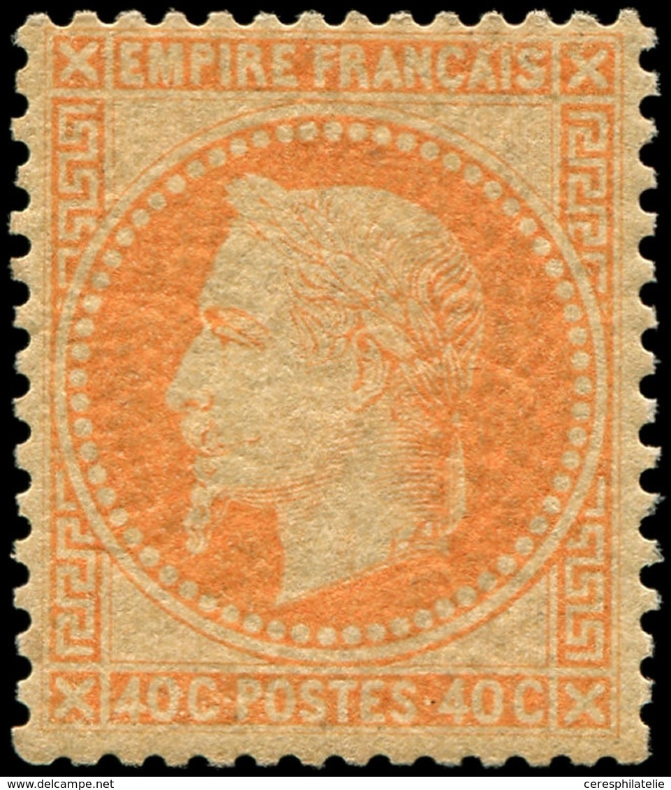 ** EMPIRE LAURE - 31   40c. Orange, Très Bien Centré, TTB. C - 1863-1870 Napoléon III. Laure