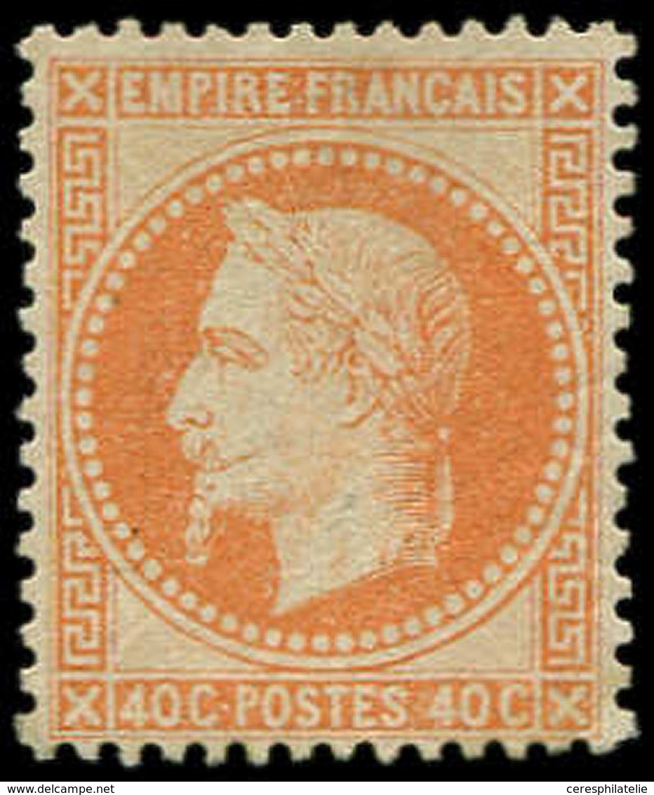 * EMPIRE LAURE - 31   40c. Orange, Ch. Légère, TB - 1863-1870 Napoléon III. Laure