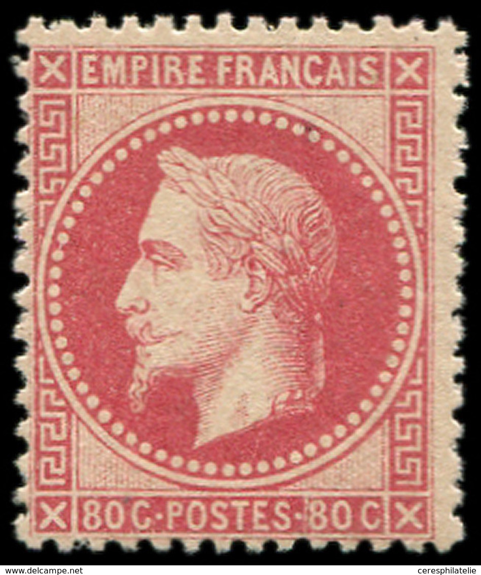 * EMPIRE LAURE - 32   80c. Rose, Ch. Légère, TB - 1863-1870 Napoléon III Lauré