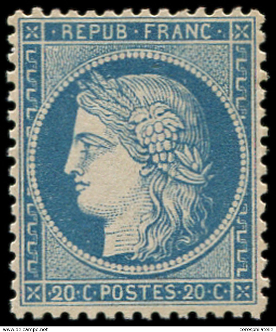 * SIEGE DE PARIS - 37   20c. Bleu, Bon Centrage, Frais Et TTB. Br - 1870 Siège De Paris