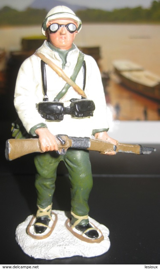 F169 FIGURINE SOLDAT DE PLOMB LEGION ETRANGERE LEGIONNAIRE 13° DBMLE 1940 NARVIK - Soldats De Plomb