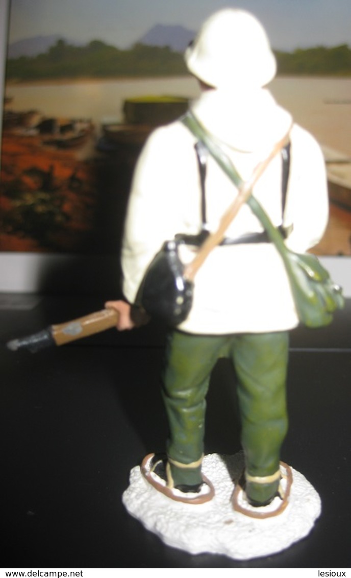 F169 FIGURINE SOLDAT DE PLOMB LEGION ETRANGERE LEGIONNAIRE 13° DBMLE 1940 NARVIK - Soldats De Plomb