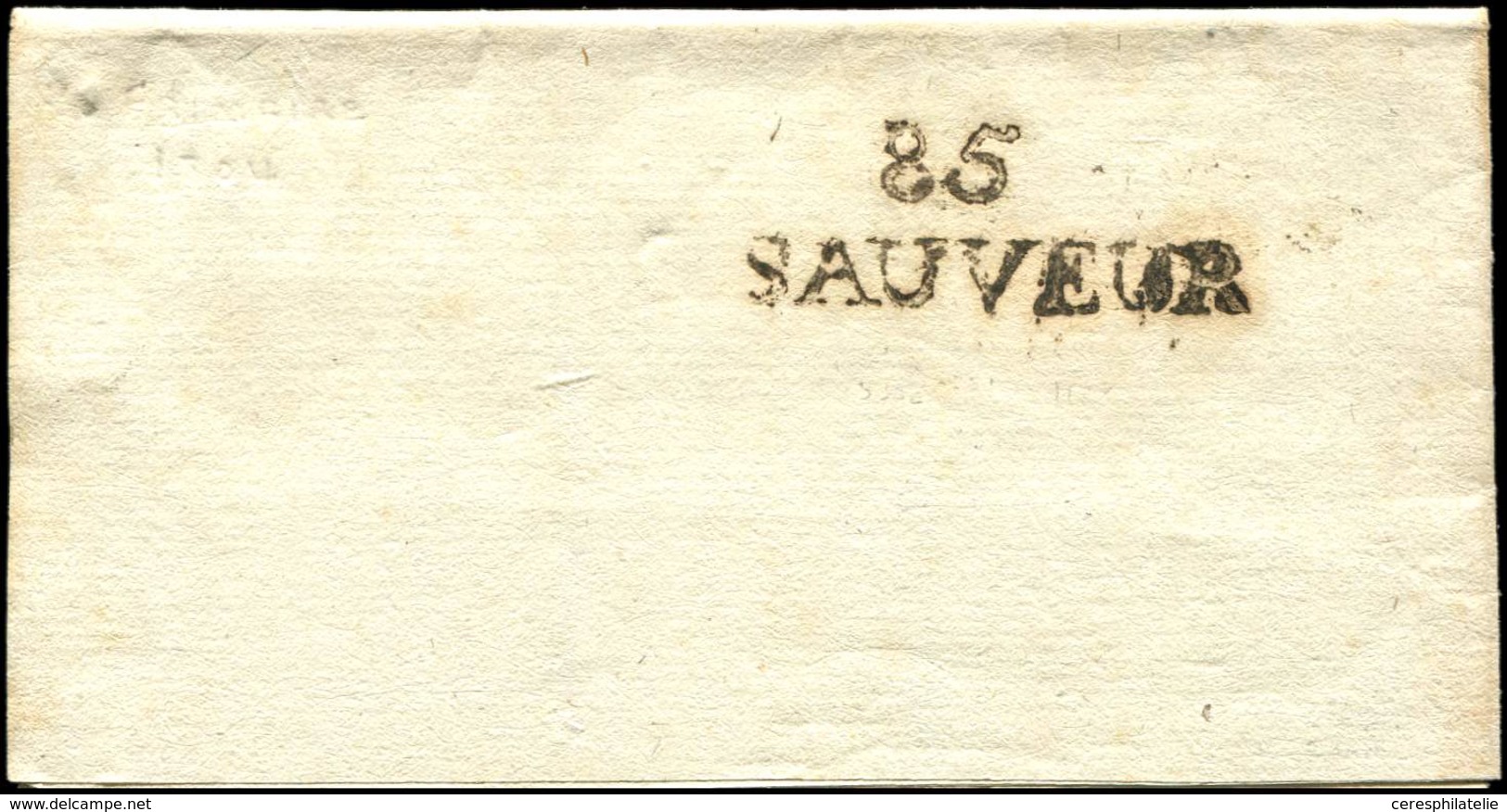 Let COMTE DE NICE Et DUCHE DE SAVOIE - MP 85/(ST) SAUVEUR S. LAC De L'An 13, TB - 1849-1876: Période Classique