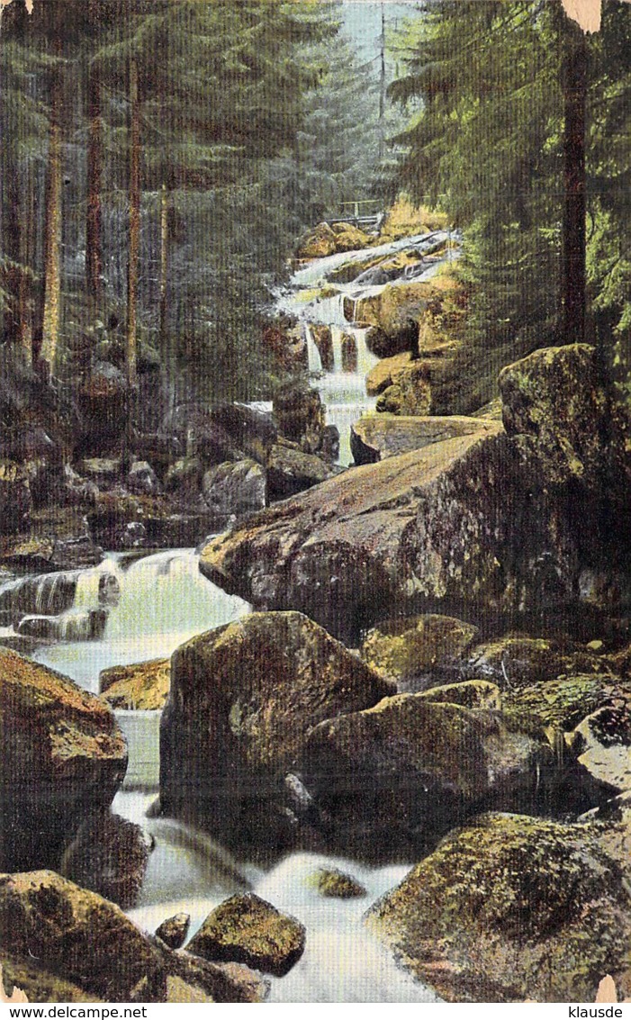 Romkerwasserfall 1908 - Oberharz