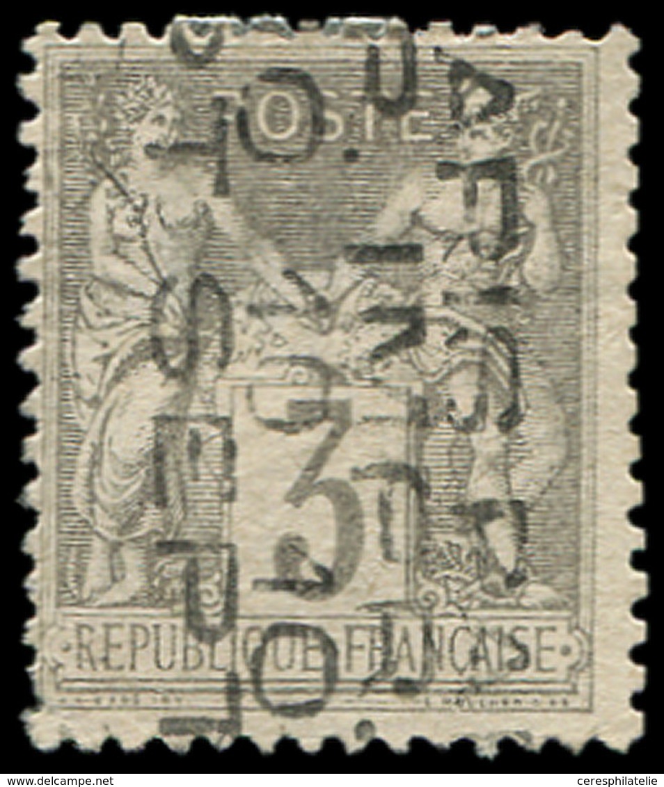 (*) PREOBLITERES - 13  Sage,  3c. Gris, 10 SEPT, Une Dent D'angle Pliée, Sinon TB - 1893-1947