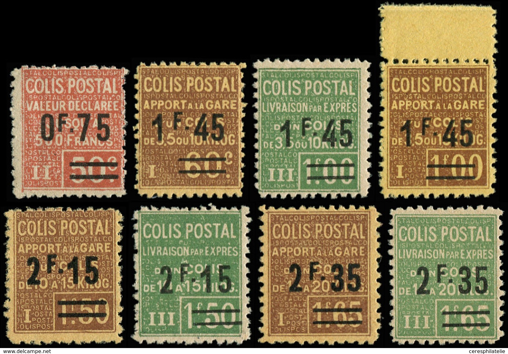 ** COLIS POSTAUX - 88/94 Série De 1928-29 Surchargée, N°91 * (cote 3 Euros), TB - Neufs