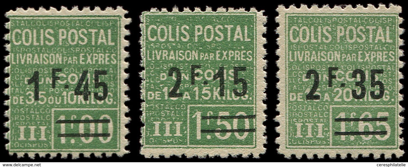 ** COLIS POSTAUX - 92/94 Livraison Par Exprès, TB - Neufs