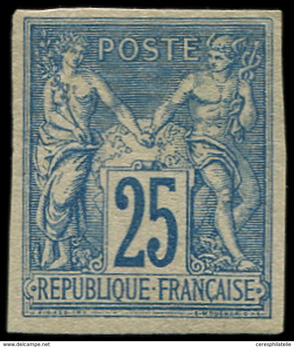 * Colonies Générales - 35   25c. Bleu, Timbre RR En Neuf, Très Frais Et TTB. C - Autres & Non Classés