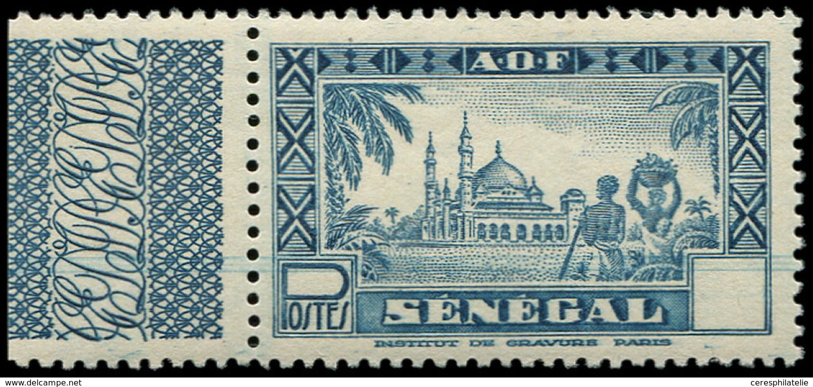 ** SENEGAL 181 : 1f50 Bleu-vert, Sans La Valeur, Bdf, TB - Autres & Non Classés