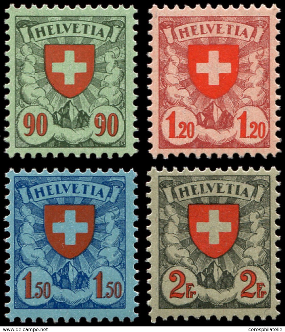 ** SUISSE 208/11 : Type De 1924, TB, Cote SBK 600 FS - Gebraucht