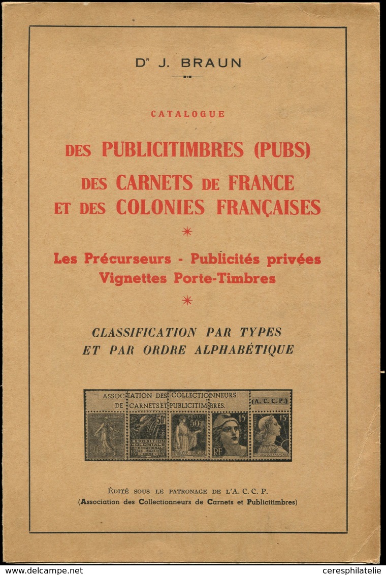 Catalogue Des Pubs De Carnets De France Et Colonies, TB - Autres & Non Classés