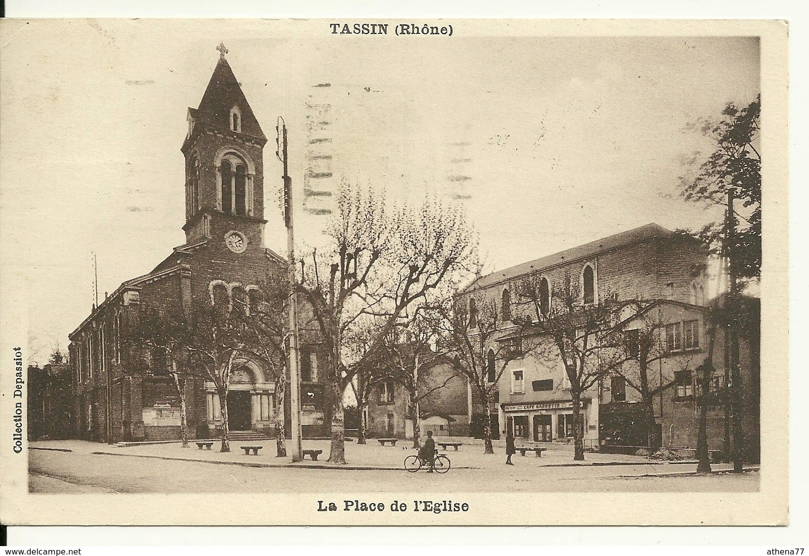 69 - TASSIN / LA PLACE DE L'EGLISE - Autres & Non Classés