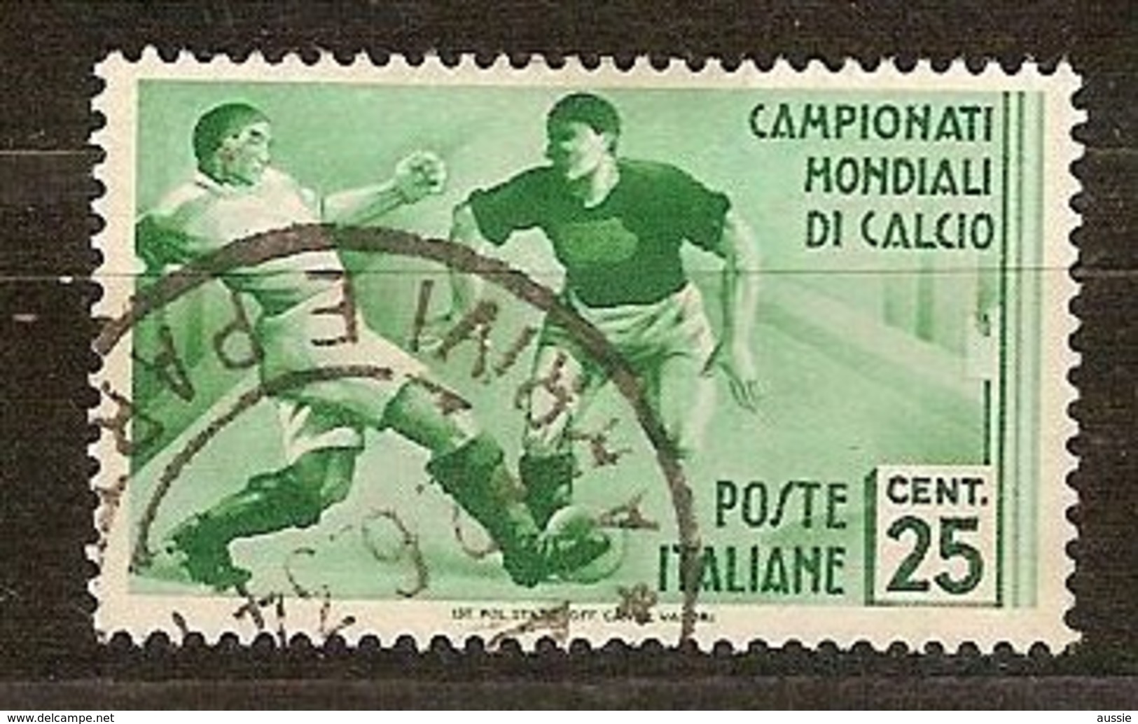 Italie Italia 1934 Yvertn° 340 (o) Oblitéré Cote 2 Euro Sport Football Calcio - Used