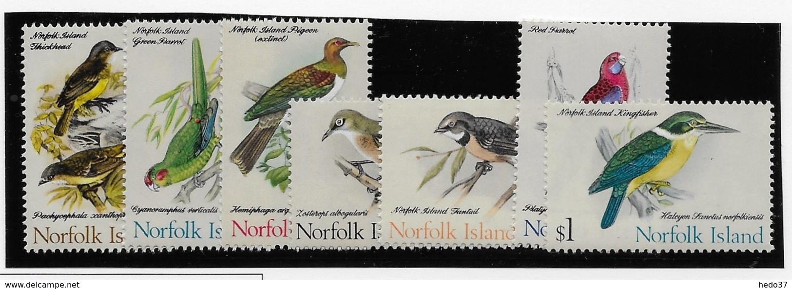 Norfolk Island N°116/122 - Oiseaux - Neufs ** Sans Charnière - TB - Norfolkinsel