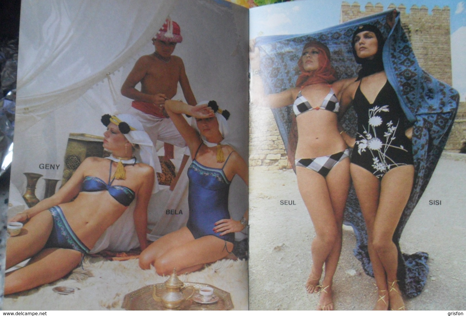 Petit Catalogue Beachwear Bikinis Majestic 1979 - Autres & Non Classés