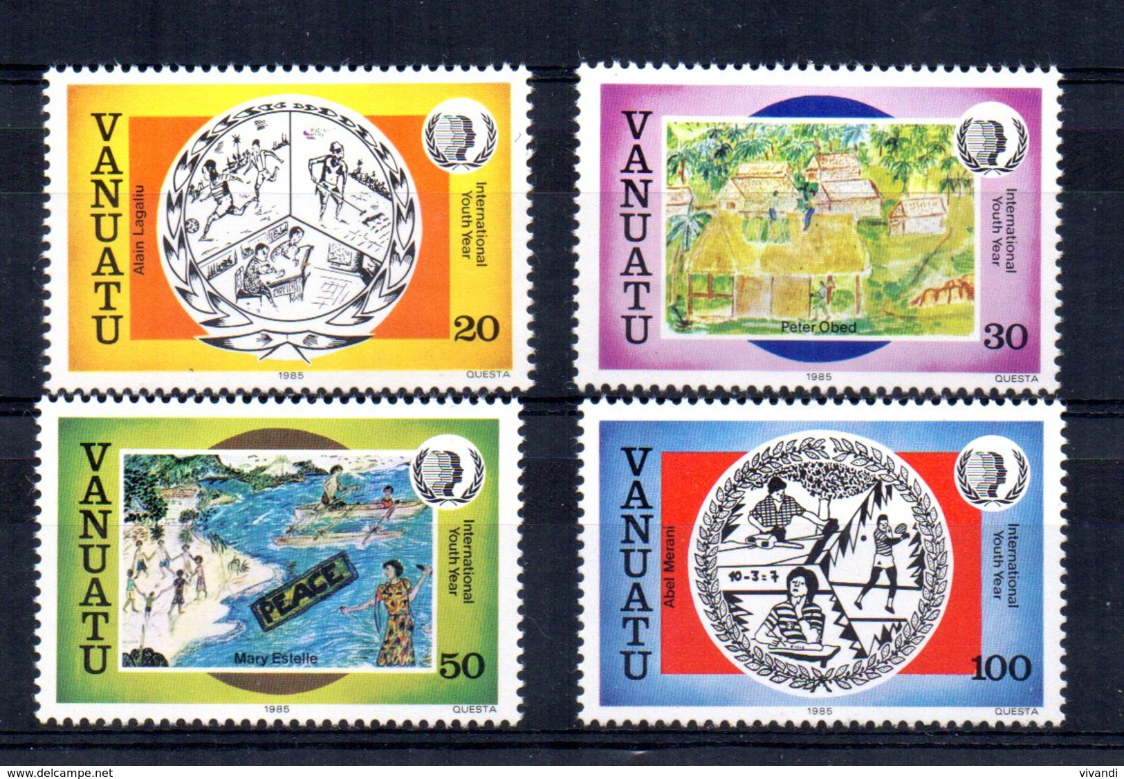 Vanuatu - 1985 - International Youth Year - MNH - Vanuatu (1980-...)