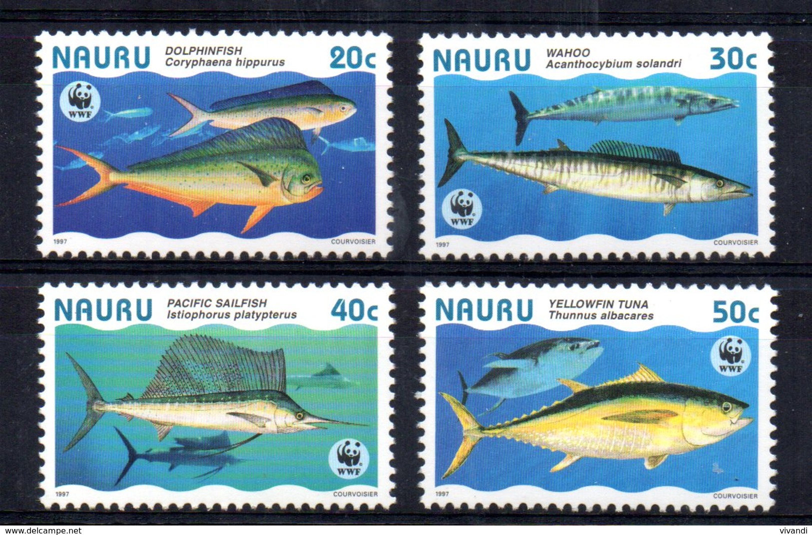 Nauru - 1997 - Endangered Species/Fishes - MNH - Nauru