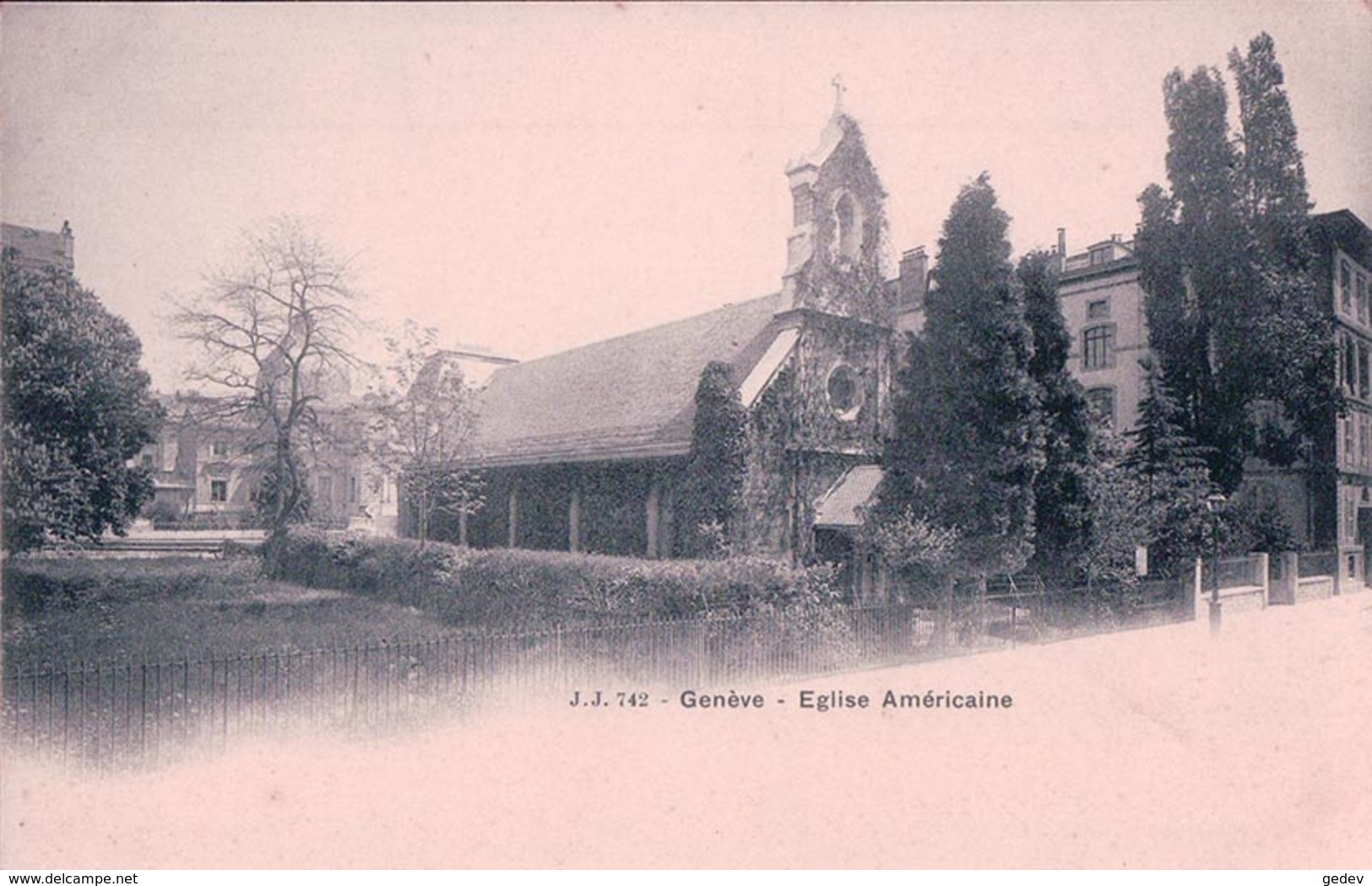 Genève Eglise Américaine (742) - Genève